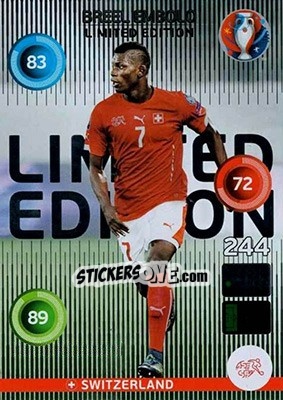 Sticker Breel Embolo - UEFA Euro France 2016. Adrenalyn XL n. LC-BE - Panini