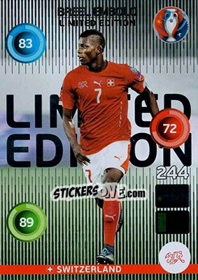 Cromo Breel Embolo - UEFA Euro France 2016. Adrenalyn XL - Panini