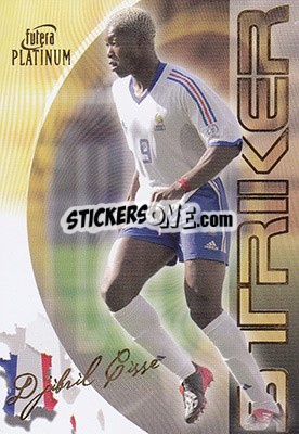 Sticker Cisse Djibril - World Football 2003 n. 1 - Futera
