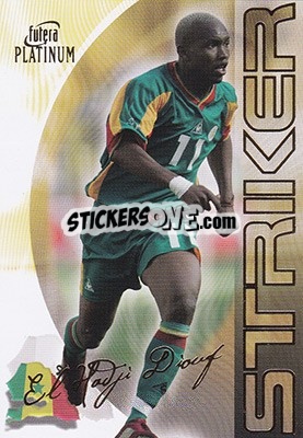 Sticker Diouf El-Hadji - World Football 2003 - Futera
