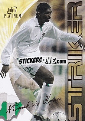 Sticker Kanu Nwankwo - World Football 2003 - Futera