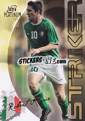 Cromo Keane Robbie - World Football 2003 - Futera