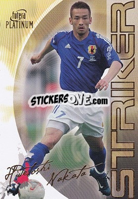 Cromo Nakata Hidetoshi - World Football 2003 - Futera