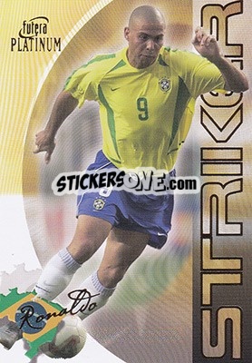 Cromo Ronaldo - World Football 2003 - Futera