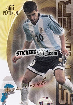 Sticker Saviola Javier - World Football 2003 - Futera