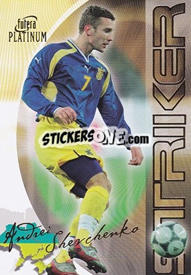 Sticker Shevchenko Andriy - World Football 2003 - Futera