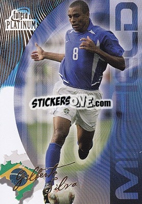 Sticker Silva Gilberto - World Football 2003 n. 43 - Futera