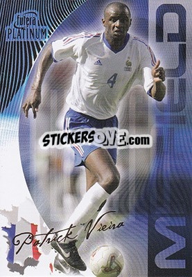 Sticker Vieira Patrick - World Football 2003 n. 46 - Futera
