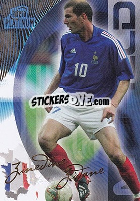 Sticker Zidane Zinedine - World Football 2003 n. 47 - Futera