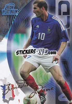 Sticker Zidane Zinedine