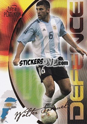 Sticker Samuel Walter - World Football 2003 n. 58 - Futera