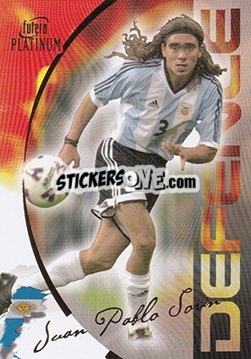 Sticker Sorin Juan Pablo - World Football 2003 - Futera