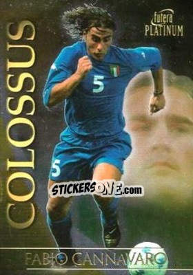 Cromo Cannavaro Fabio - World Football 2003 - Futera