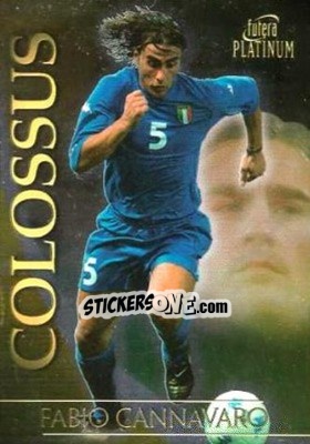 Sticker Cannavaro Fabio - World Football 2003 n. C01 - Futera