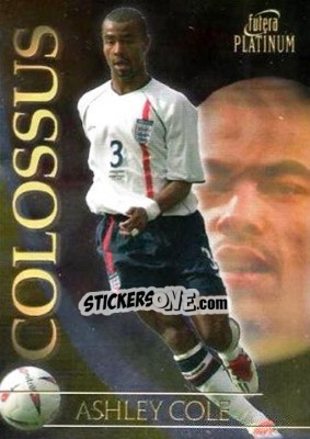 Cromo Cole Ashley - World Football 2003 - Futera