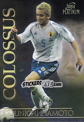 Sticker Inamoto Junichi - World Football 2003 n. C04 - Futera