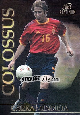 Sticker Mendieta Gaizka - World Football 2003 - Futera