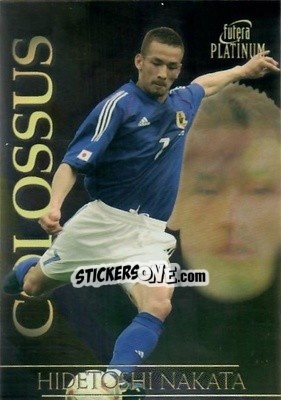 Cromo Nakata Hidetoshi - World Football 2003 - Futera