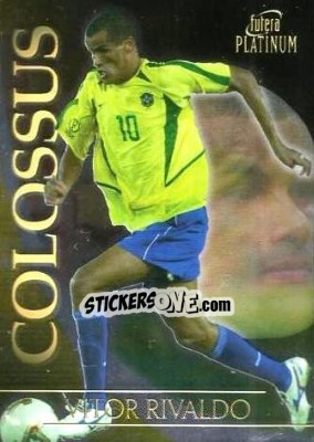 Cromo Rivaldo Vitor - World Football 2003 - Futera