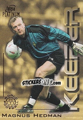 Cromo Hedman Magnus - World Football 2003 - Futera