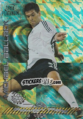 Cromo Ballack Michael - World Football 2003 - Futera