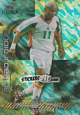 Sticker Diouf El-Hadji - World Football 2003 - Futera