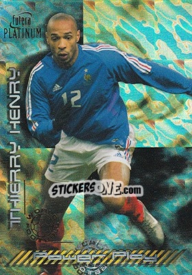 Sticker Henry Thierry - World Football 2003 n. PP4 - Futera