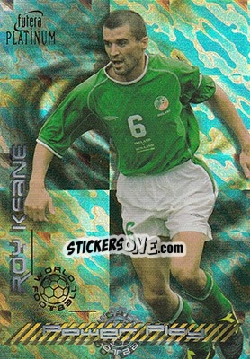 Cromo Keane Roy - World Football 2003 - Futera
