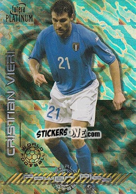 Cromo Vieri Christian - World Football 2003 - Futera