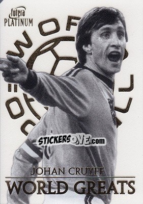 Cromo Cruyff Johan - World Football 2003 - Futera
