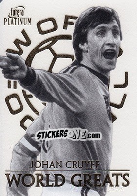 Sticker Cruyff Johan - World Football 2003 n. W03 - Futera