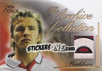 Sticker Beckham David - World Football 2003 n. GJ02 - Futera