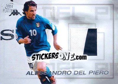 Figurina Del Piero Alessandro - World Football 2003 - Futera