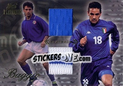 Sticker Baggio Roberto - World Football 2003 n. SGJ01 - Futera