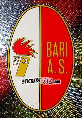 Sticker Bari - Calcio Cards 1997-1998 n. 11 - Panini