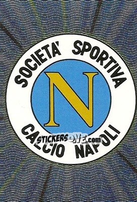 Figurina Napoli - Calcio Cards 1997-1998 - Panini