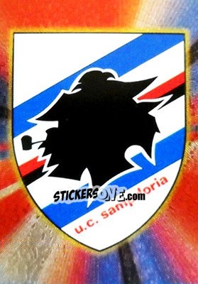 Sticker Sampdoria - Calcio Cards 1997-1998 n. 25 - Panini