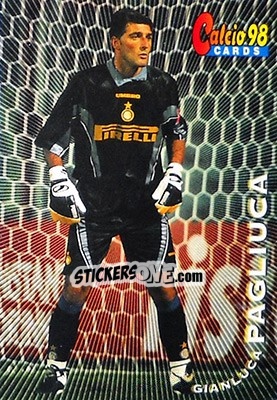 Sticker Gianluca Pagliuca - Calcio Cards 1997-1998 n. 29 - Panini