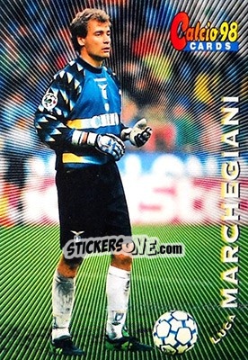 Sticker Luca Marchegiani - Calcio Cards 1997-1998 - Panini