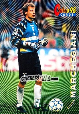 Sticker Luca Marchegiani - Calcio Cards 1997-1998 n. 31 - Panini
