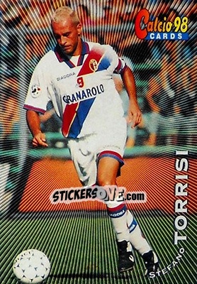 Sticker Stefano Torrisi - Calcio Cards 1997-1998 n. 38 - Panini