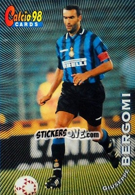 Sticker Giuseppe Bergomi - Calcio Cards 1997-1998 n. 39 - Panini
