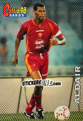 Sticker Aldair - Calcio Cards 1997-1998 n. 43 - Panini
