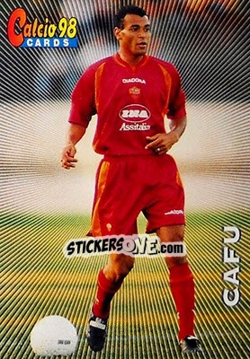 Sticker Cafu - Calcio Cards 1997-1998 - Panini