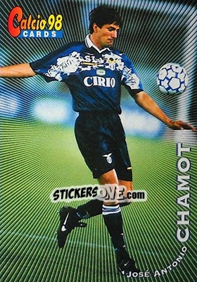 Sticker José Antonio Chamot - Calcio Cards 1997-1998 - Panini