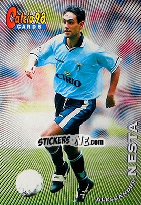 Sticker Alessandro Nesta - Calcio Cards 1997-1998 n. 57 - Panini