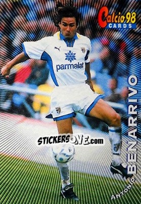 Sticker Antonio Benarrivo - Calcio Cards 1997-1998 n. 61 - Panini