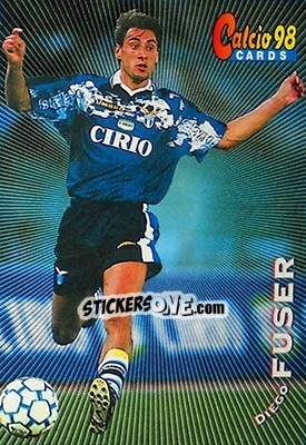 Sticker Diego Fuser - Calcio Cards 1997-1998 - Panini