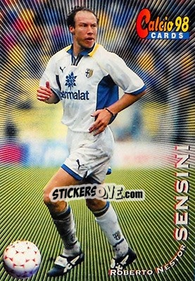 Cromo Roberto Nestor Sensini - Calcio Cards 1997-1998 - Panini