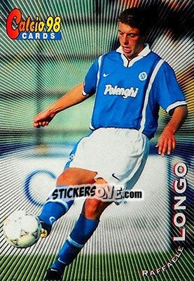 Sticker Raffaele Longo - Calcio Cards 1997-1998 n. 71 - Panini